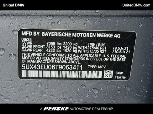 Certified 2026 BMW X5 xDrive50e w/ M Sport Package image 15