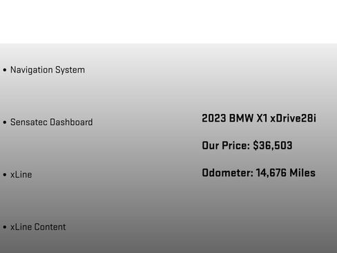 Used 2023 BMW X1 xDrive28i AWD/4WD image 18