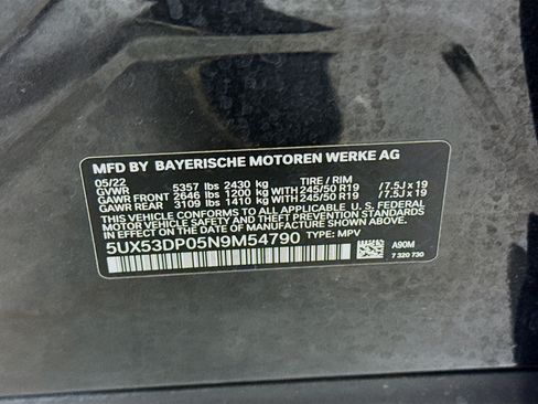 Used 2022 BMW X3 xDrive30i w/ Premium Package 2 AWD/4WD image 30