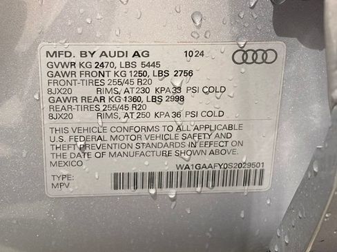 Used 2025 Audi Q5 2.0T Premium w/ Convenience Plus Package AWD/4WD image 33