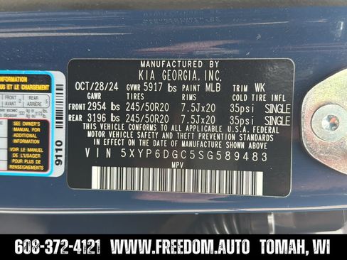 Used 2025 Kia Telluride S AWD/4WD image 30