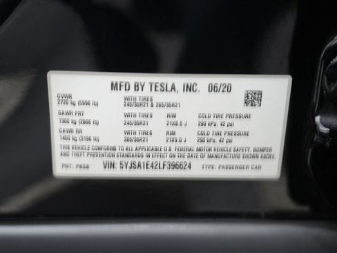 Used 2020 Tesla Model S Performance AWD/4WD image 66