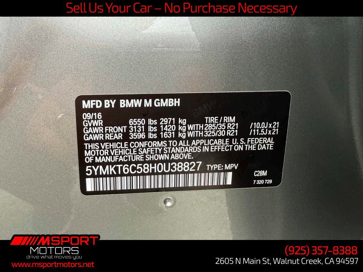 Used 2017 BMW X5 M AWD/4WD image 31