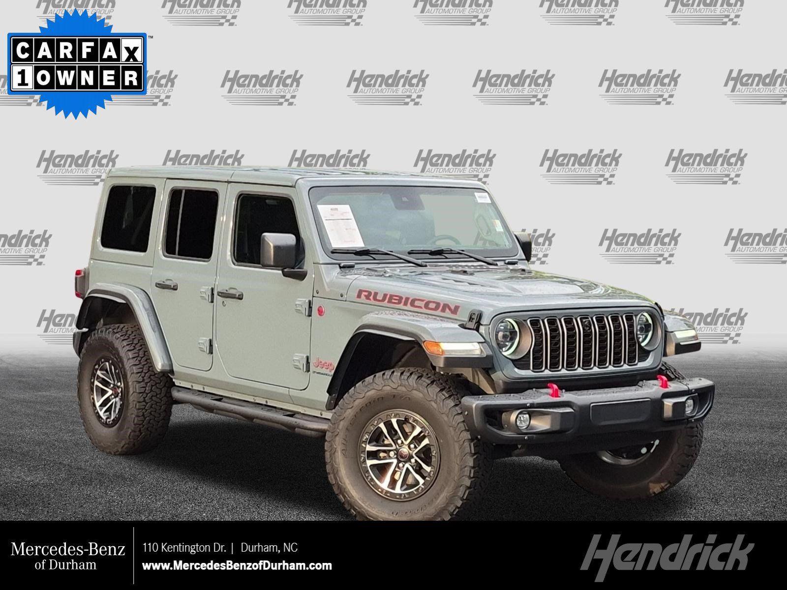 Used 2024 Jeep Wrangler Unlimited Rubicon AWD/4WD image 1