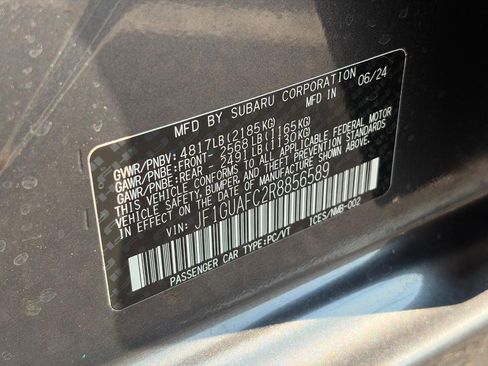 Used 2024 Subaru Impreza 2.0i Sport AWD/4WD image 23