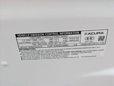 New 2025 Acura RDX SH-AWD w/ Technology Package image 17