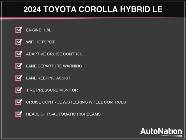 Certified 2024 Toyota Corolla LE FWD image 3