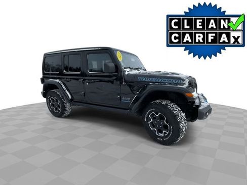 Used 2023 Jeep Wrangler Unlimited Rubicon 4xe w/ Cold Weather Group image 2