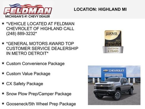 New 2026 Chevrolet Silverado 2500 Custom w/ Custom Value Package image 3