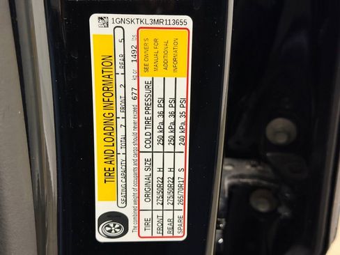 Used 2021 Chevrolet Tahoe High Country w/ Premium Package image 45