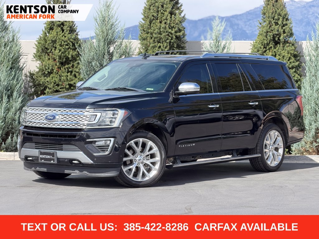 Used 2018 Ford Expedition Max Platinum AWD/4WD image 1