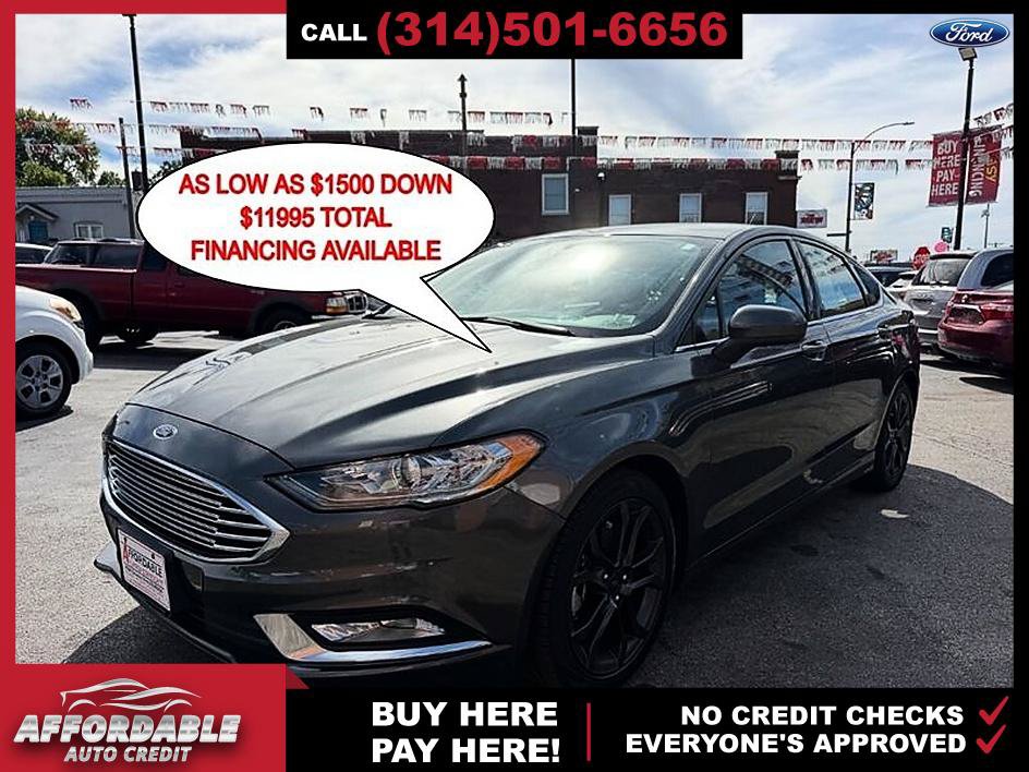 Used 2018 Ford Fusion SE w/ Equipment Group 201A FWD image 1