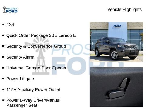 Used 2019 Jeep Grand Cherokee Laredo w/ Security & Convenience Group AWD/4WD image 5