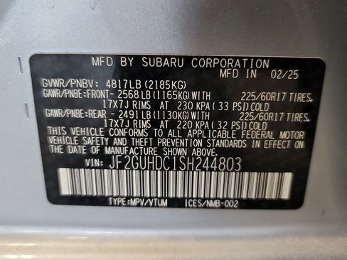 Used 2025 Subaru Crosstrek 2.0i Premium AWD/4WD image 31