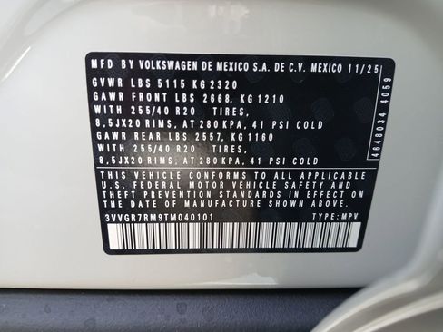 New 2026 Volkswagen Tiguan SE R-Line image 29