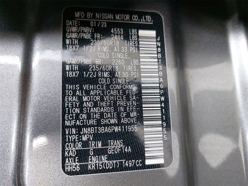 Used 2023 Nissan Rogue SV image 35