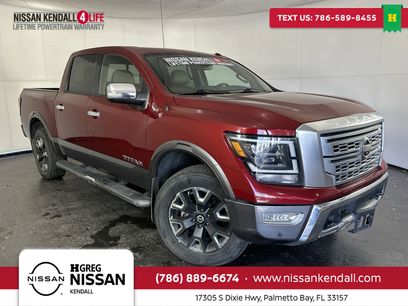 Used 2021 Nissan Titan Platinum Reserve w/ Moonroof Package