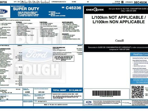 Used 2025 Ford F350 Lariat w/ Black Appearance Package image 4