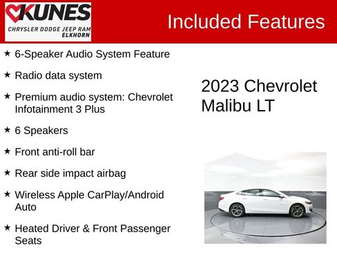 Used 2023 Chevrolet Malibu LT image 4