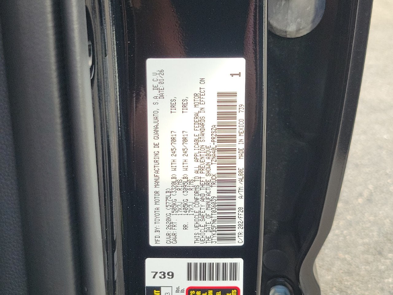 Used 2026 Toyota Tacoma SR5 RWD image 32