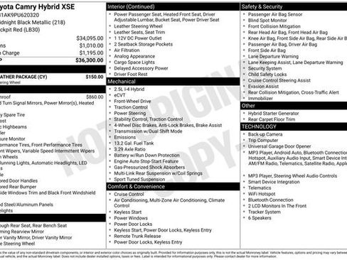 Used 2023 Toyota Camry XSE w/ Cold Weather Package FWD image 4