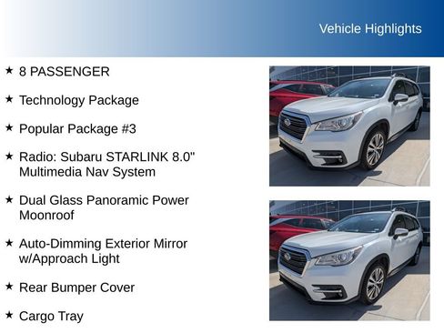 Used 2020 Subaru Ascent Limited w/ Technology Package AWD/4WD image 4