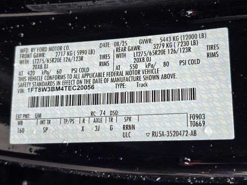 Certified 2026 Ford F350 King Ranch w/ Chrome Package AWD/4WD image 36