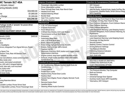 Used 2023 GMC Terrain SLT FWD image 4