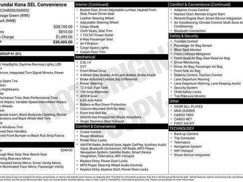 Used 2025 Hyundai Kona SEL image 5