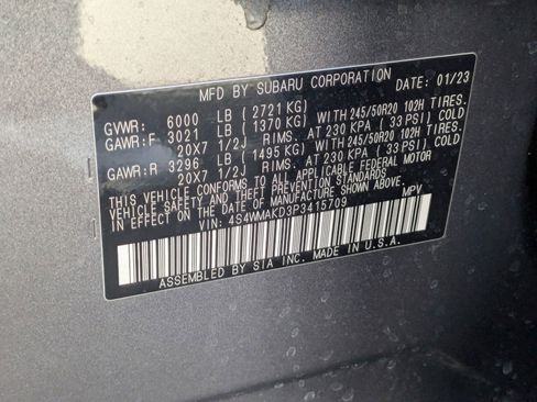 Used 2023 Subaru Ascent Onyx Edition Limited w/ Popular Package - Onyx image 31