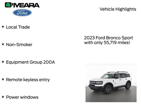 Used 2023 Ford Bronco Sport Big Bend AWD/4WD image 7