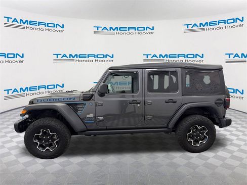 Used 2021 Jeep Wrangler Unlimited Rubicon 4xe w/ Steel Bumper Group image 2