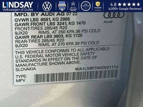 Used 2022 Audi Q7 3.0T Premium Plus w/ Premium Plus Package image 25