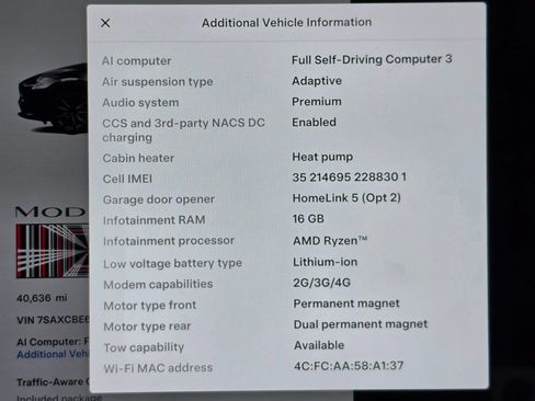 Used 2022 Tesla Model X Plaid AWD/4WD image 40