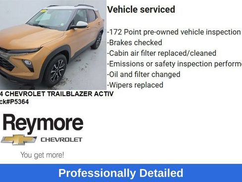 Used 2024 Chevrolet TrailBlazer ACTIV w/ Convenience Package AWD/4WD image 53
