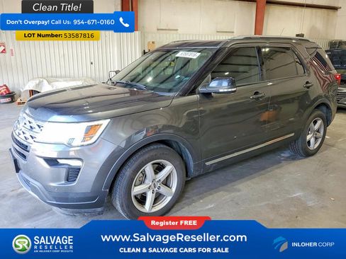 Used 2018 Ford Explorer XLT w/ Equipment Group 202A FWD image 1
