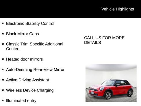 Used 2026 MINI Cooper Convertible FWD image 24