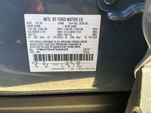 New 2026 Ford Explorer Active image 30