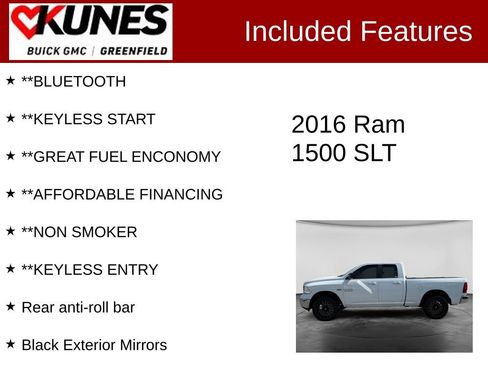 Used 2016 RAM 1500 Classic SLT RWD image 2