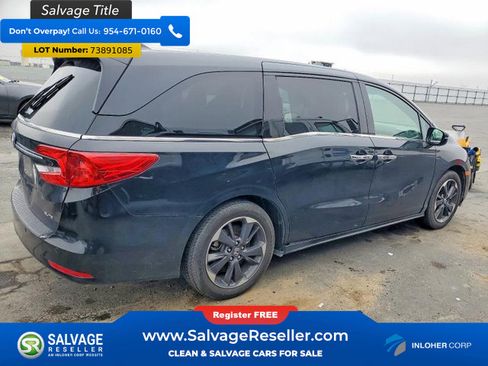 Used 2021 Honda Odyssey Elite image 4