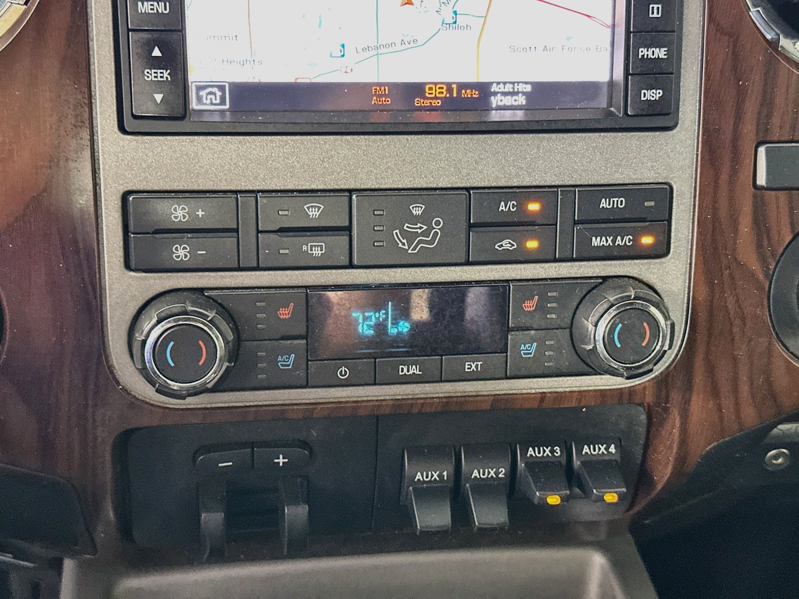 Used 2012 Ford F350 Lariat w/ Lariat Ultimate Pkg AWD/4WD image 16