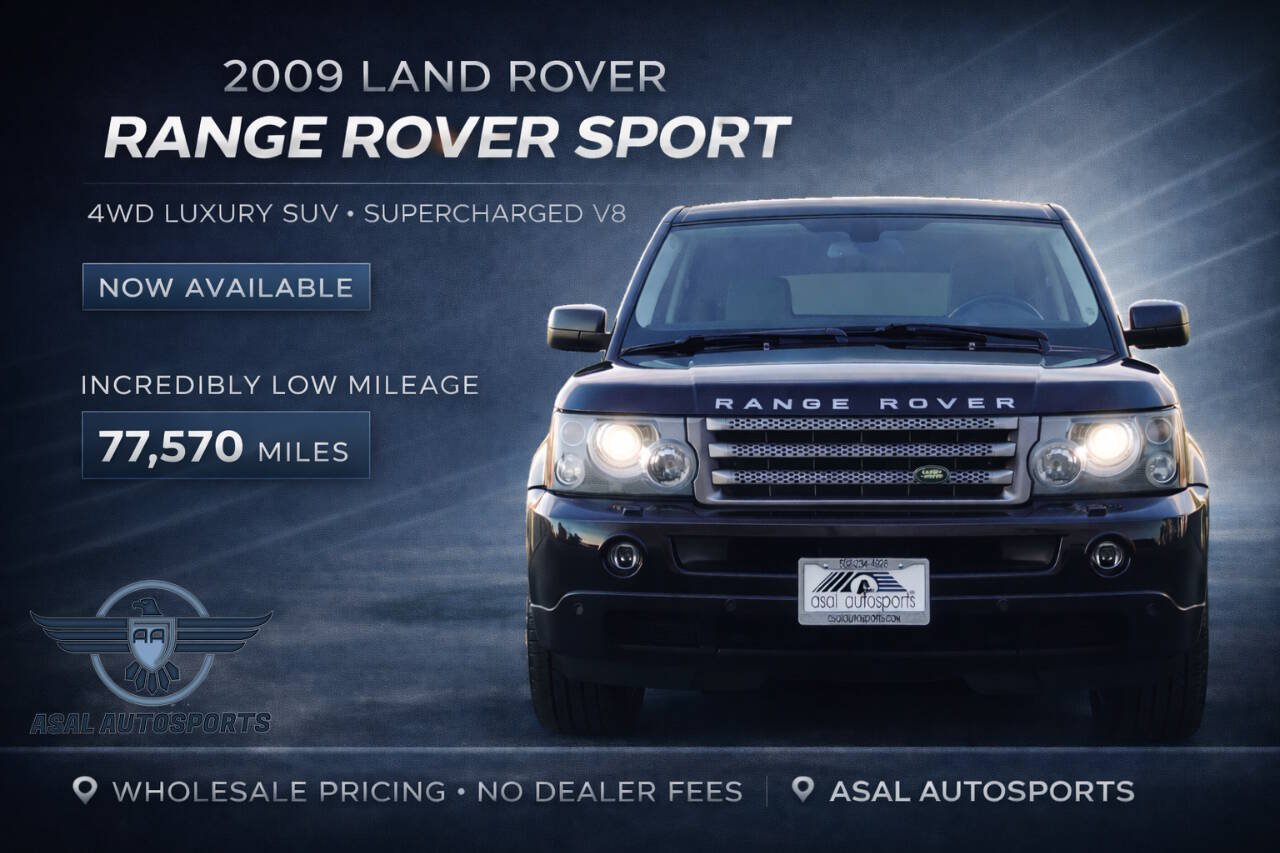 Used 2009 Land Rover Range Rover Sport HSE AWD/4WD image 3
