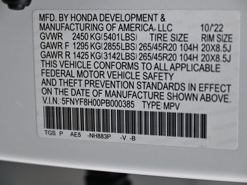 Used 2023 Honda Passport Elite image 20
