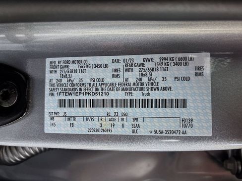 Used 2023 Ford F150 XLT w/ Equipment Group 302A High AWD/4WD image 32