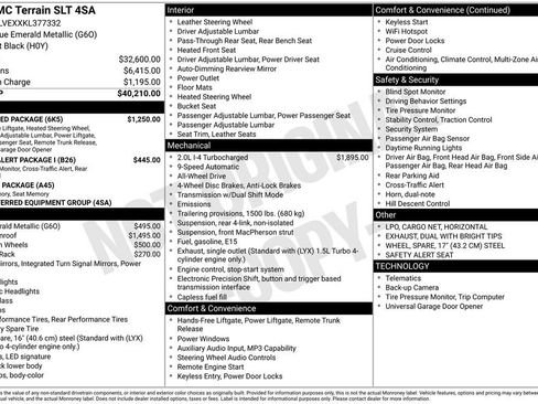 Used 2019 GMC Terrain SLT w/ Preferred Package image 11