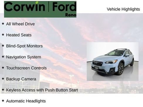 Used 2018 Subaru Crosstrek 2.0i Limited w/ Popular Package #2 AWD/4WD image 7