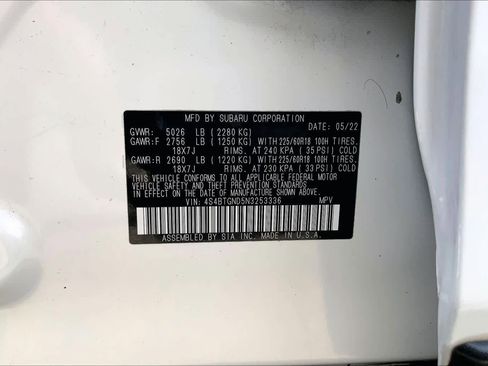 Used 2022 Subaru Outback Limited XT AWD/4WD image 36