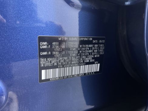 Used 2022 Subaru Outback Premium image 18