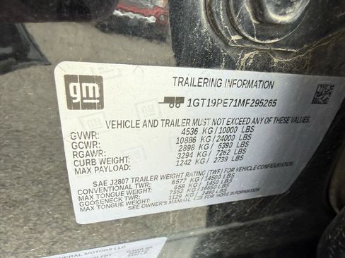Used 2021 GMC Sierra 2500 AT4 w/ Gooseneck/5TH Wheel Package AWD/4WD image 14