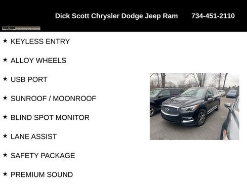 Used 2019 INFINITI QX60 Luxe w/ Essential Package AWD/4WD image 4